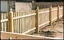 Cedar fence