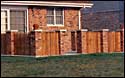 Cedar fence