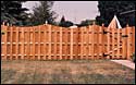 Cedar fence