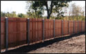 Cedar fence