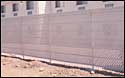 Chain link fence