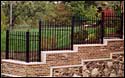 wrought iron fence