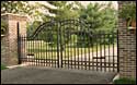 wrought iron fence