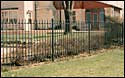 wrought iron fence