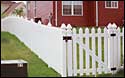 PVC fence