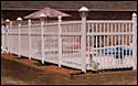 PVC fence